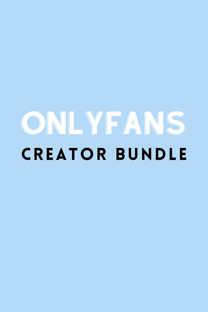 Onlyfans Creator Bundle